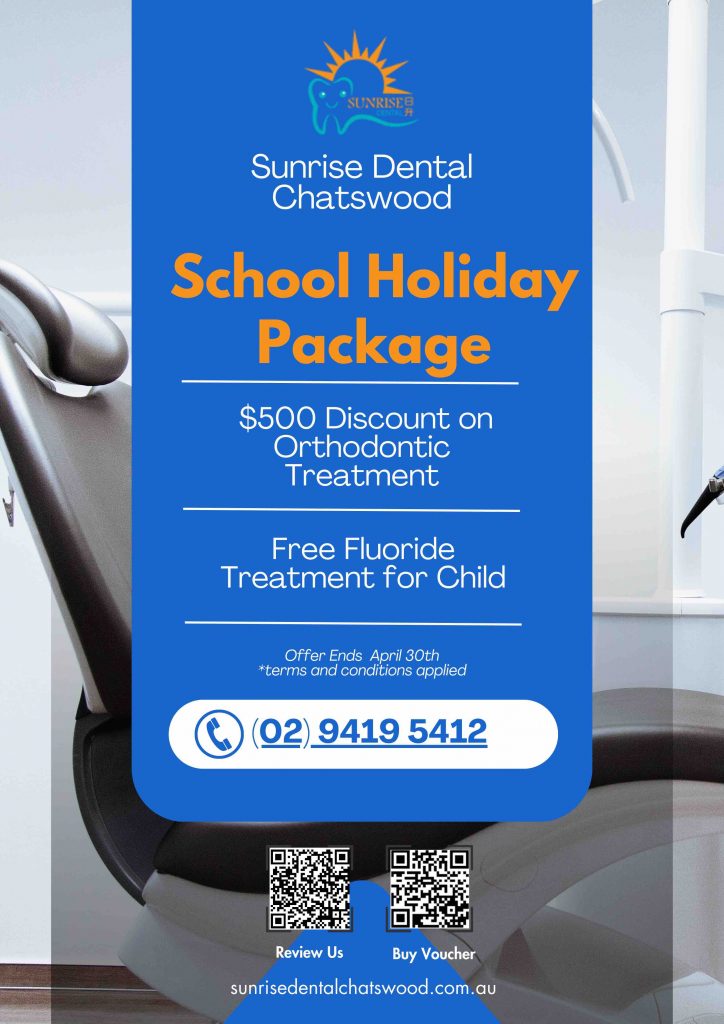 school holiday dental service offer